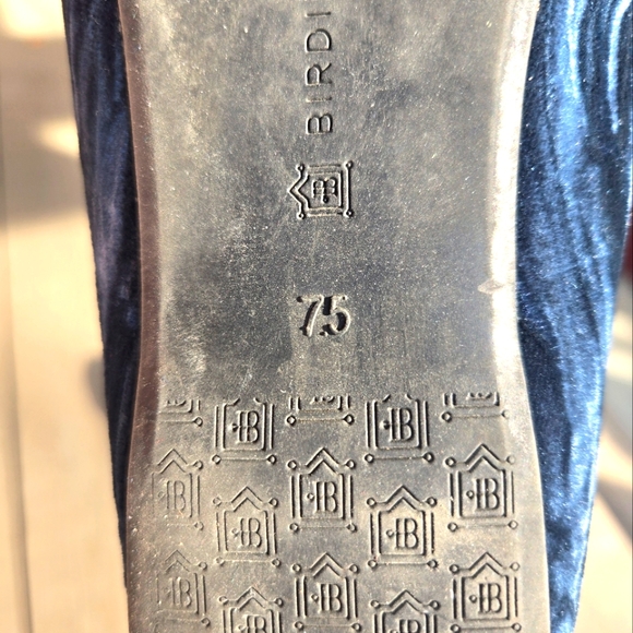 Birdies The Heron loafers, size 7.5 (US), velvet sapphire - Picture 4 of 11